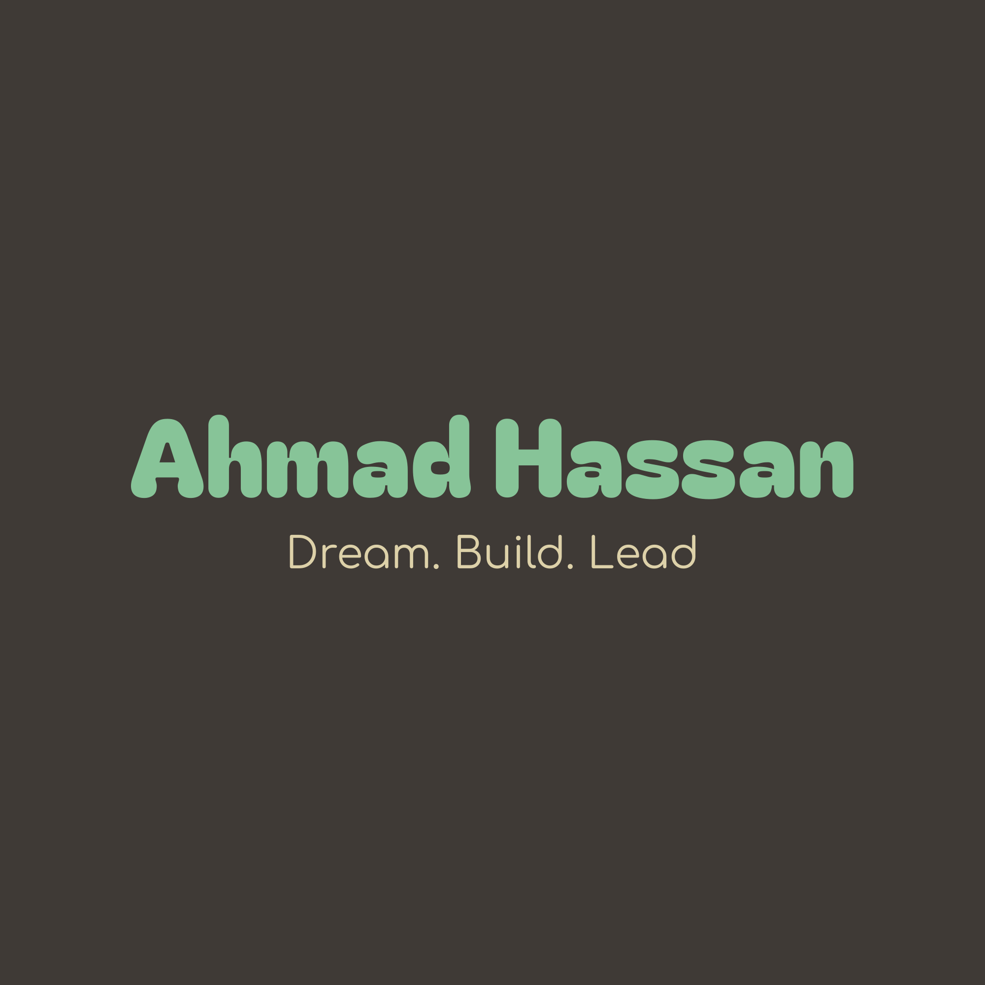 Ahmad Hassan Logo